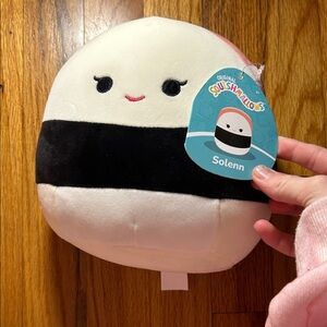 Squishmallows Solenn Sushi Plush - White and Black